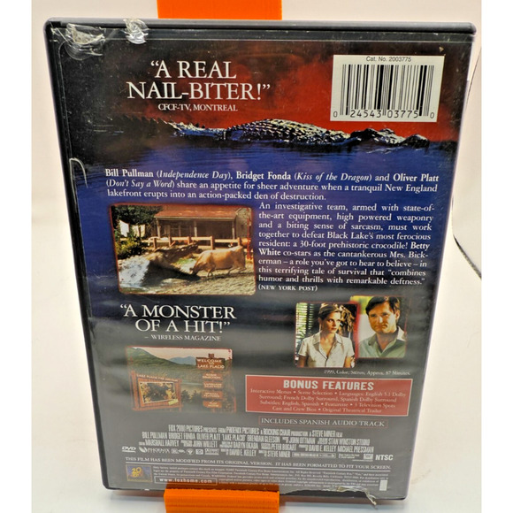 Jaws, Piranha, Lake Placid, The Cave DVD Pack Horror Creature Feature Movies - Picture 13 of 16